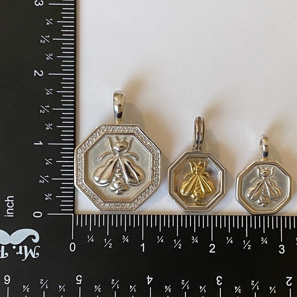 Slane ~ JUMBO Diamond BEE Enhancer Pearl Necklace - Picture 6 of 8